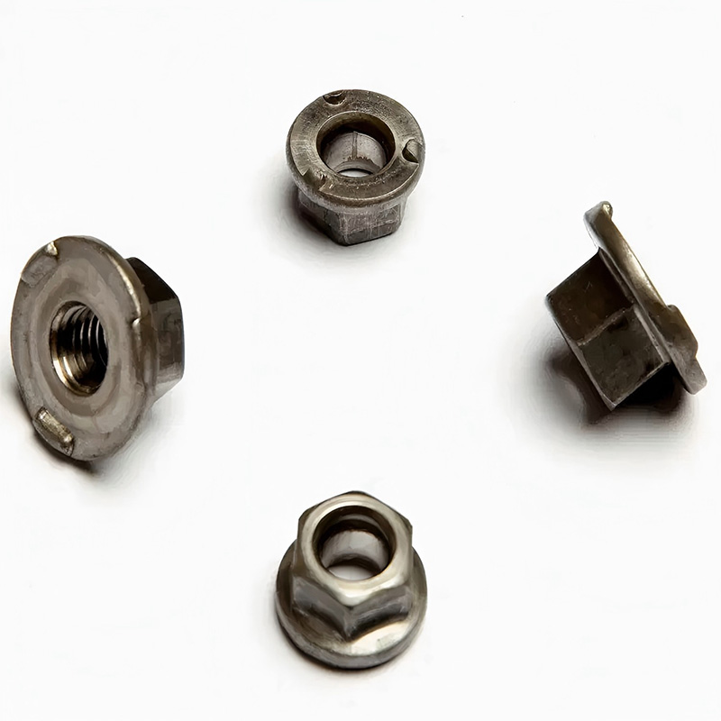 6 Projection Hex Weld Nut with Flange