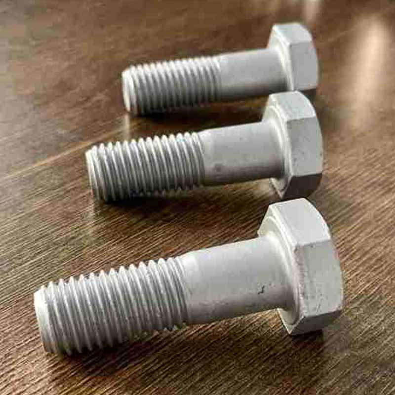 Black Hexagon Head Bolts With Strength Shank