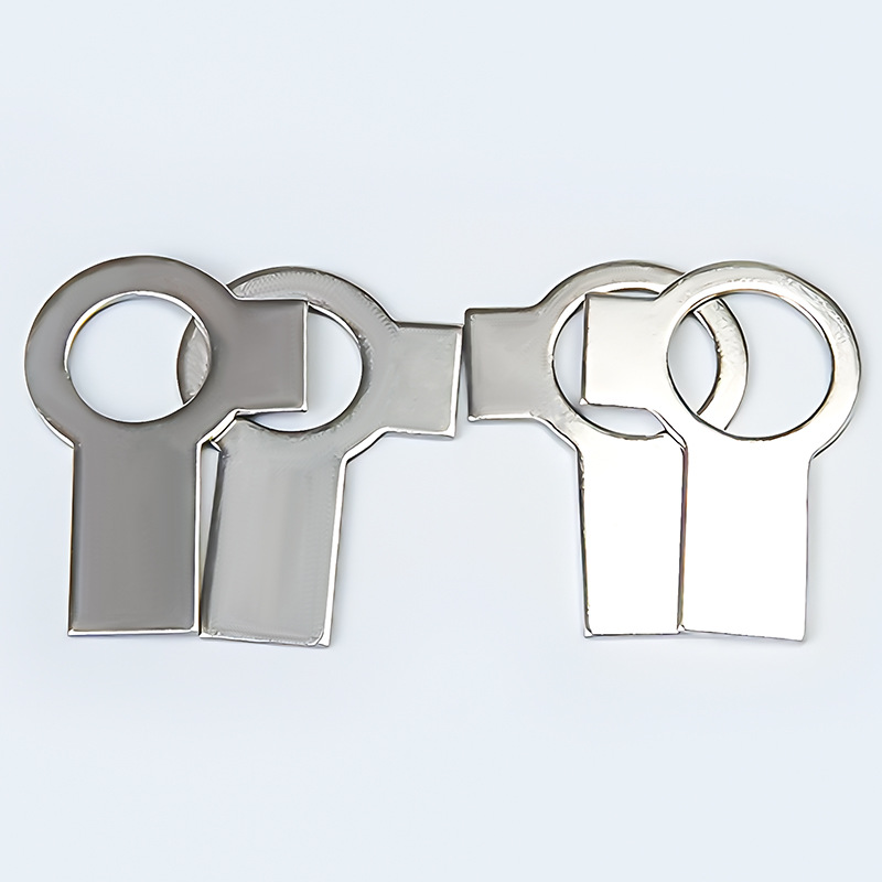Black Steel Tab Washers With Long Tab and Wing