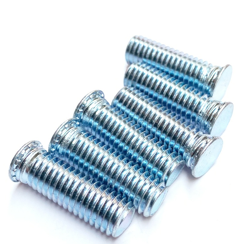 Blue Galvanized Press Riveting Screw