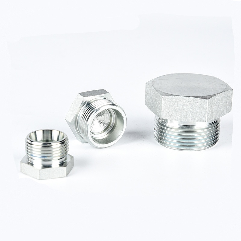 BSP Male Captive Seal Plug Hydraulic Pipe Fitting