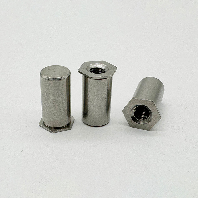 Carbon Steel Hexagon Rivet Nut Column