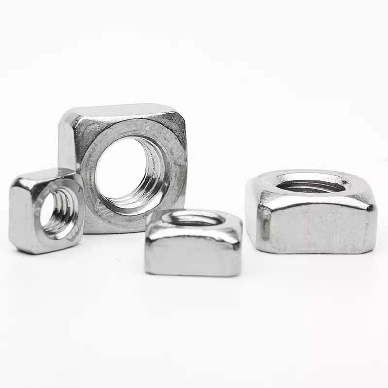 Coarse Finished Square Nut
