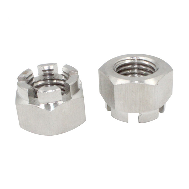 Dual Function Crown Nut With Slot