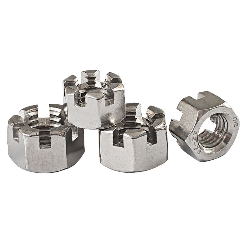Fail Safe Crown Nut With Slot