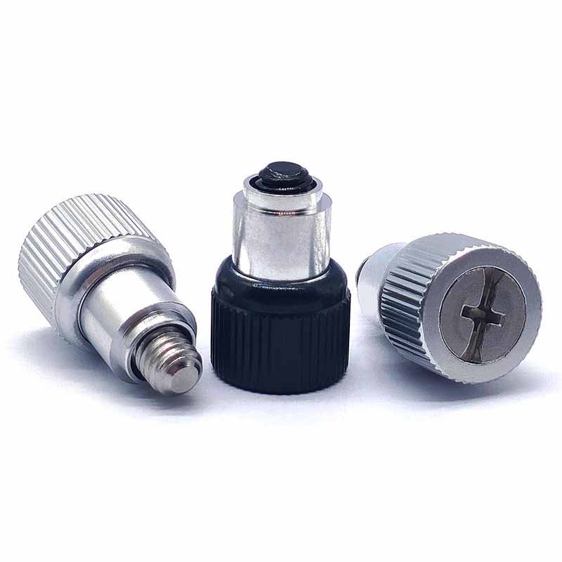 Floating spring screws