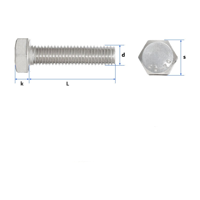 Full Thread Hexagon Screws