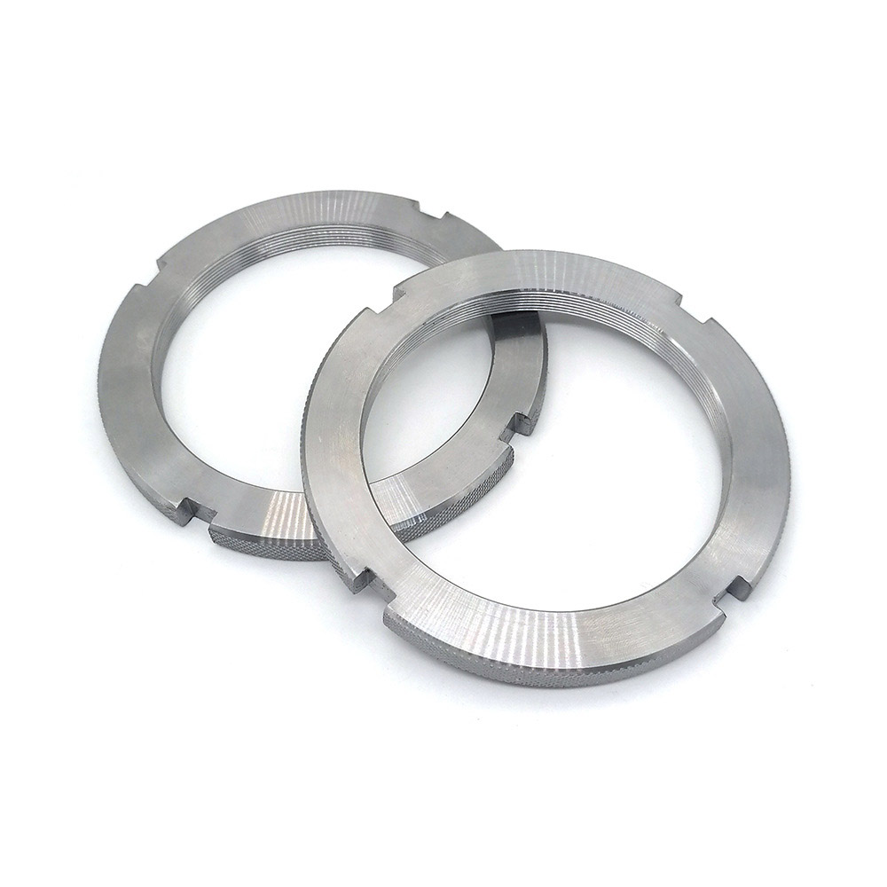 Fully Threaded Slotted Round Nuts