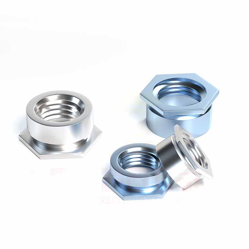 Heat treated stainless steel UN insert nut
