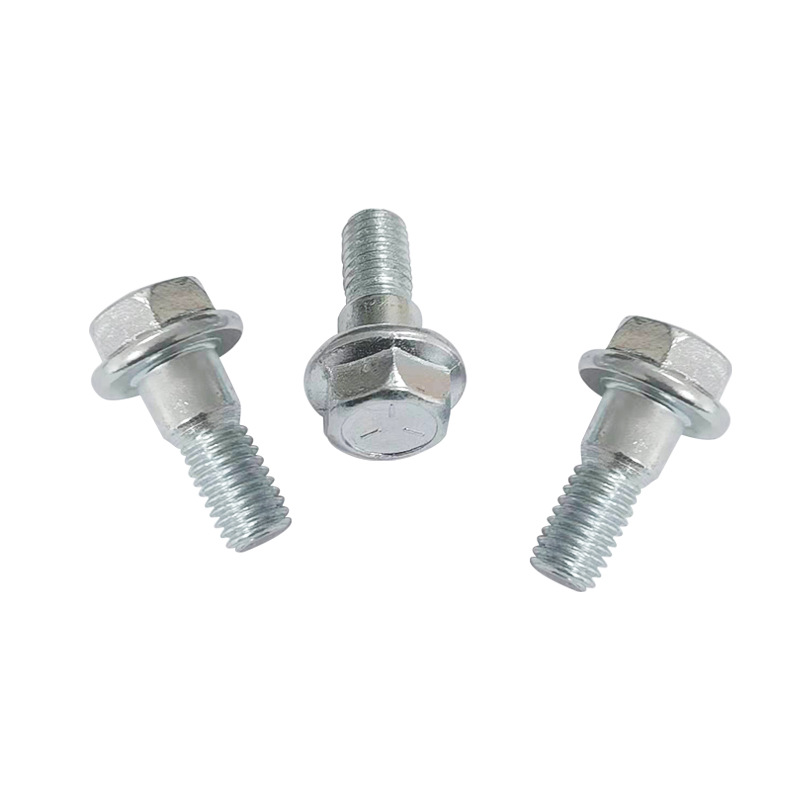 Hexagon Flange Bolts with Grooved Design