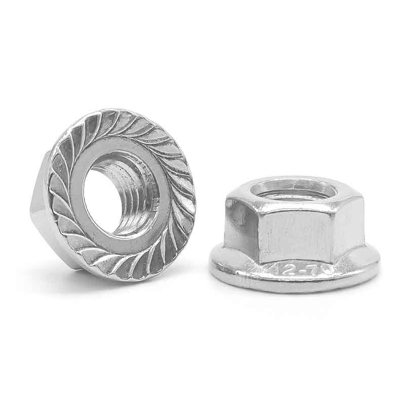 Hexagon Flange Nuts For Industrial Buildings
