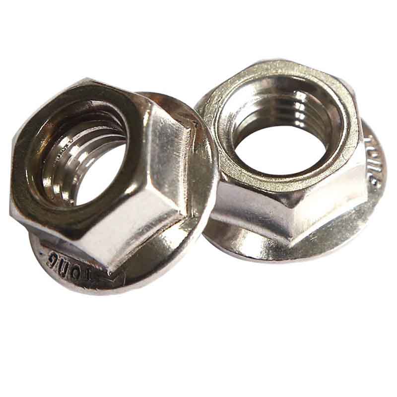 High Efficiency Hexagon Nuts With Flange