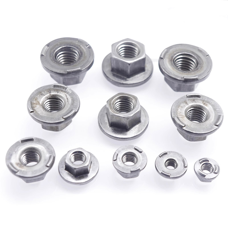 High efficiency Weld hexagon nuts with flange