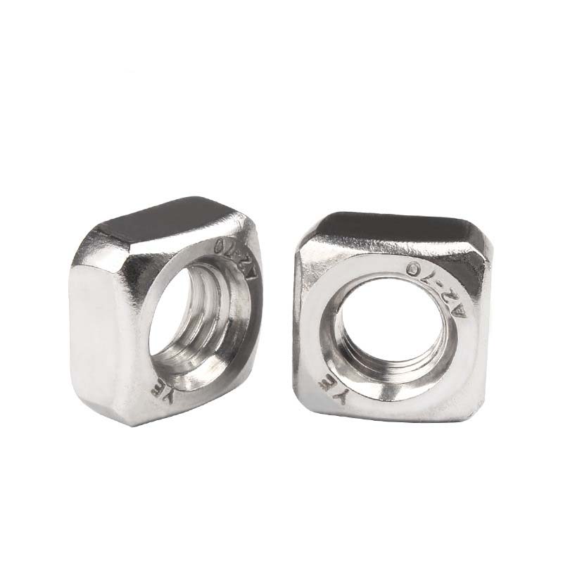 High Strength Single Chamfered Square Nuts