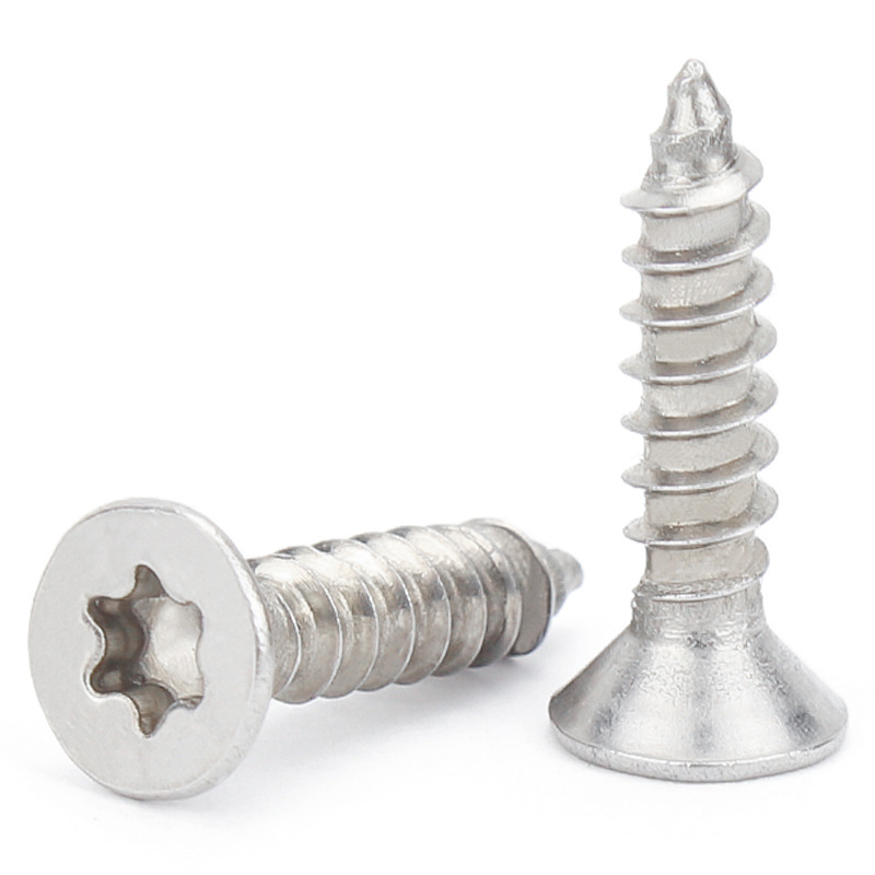 High Torque 6 Lobe Flat Head Self Drilling Screw