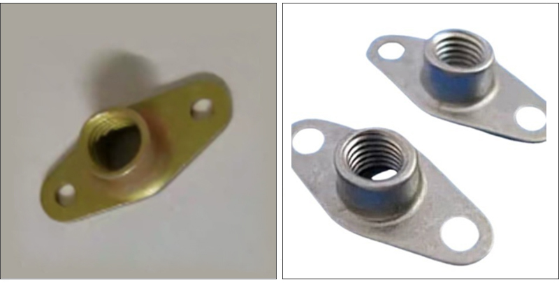 Self-locking nuts one lug