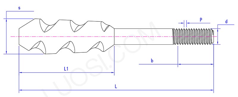 DIN529 type E anchor bolts parameter