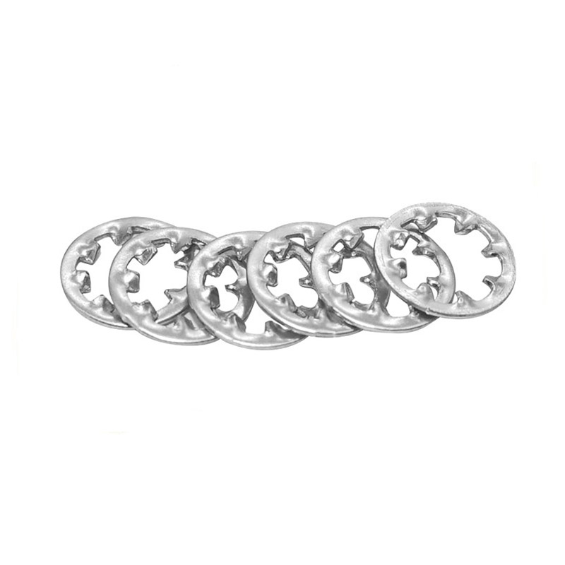 Internal Tooth Lock Washers Steel Zinc