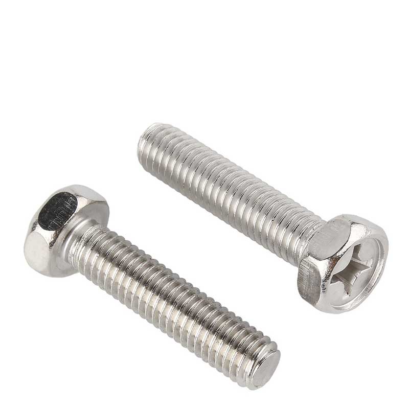 Cross Recessed Hex Head Bolts Indentation