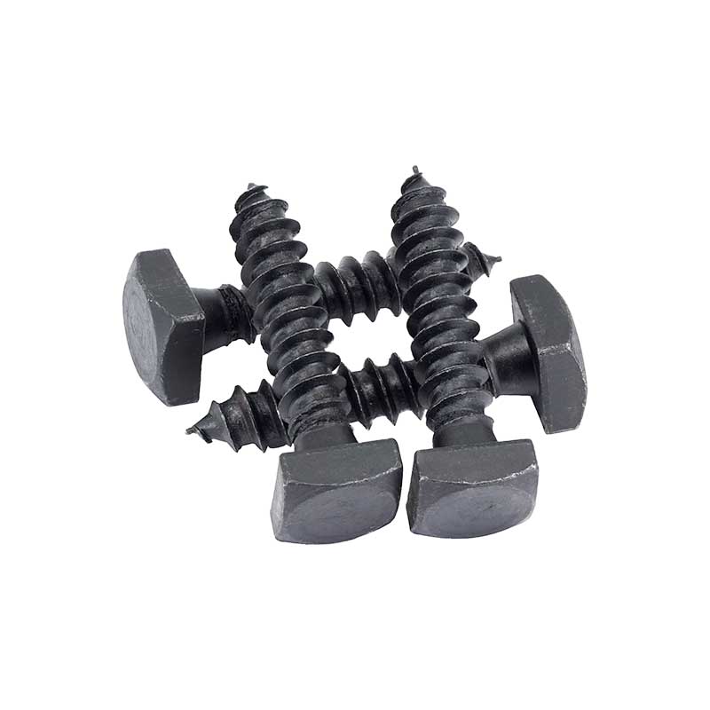 Square Head Black Oxide Lag Screw