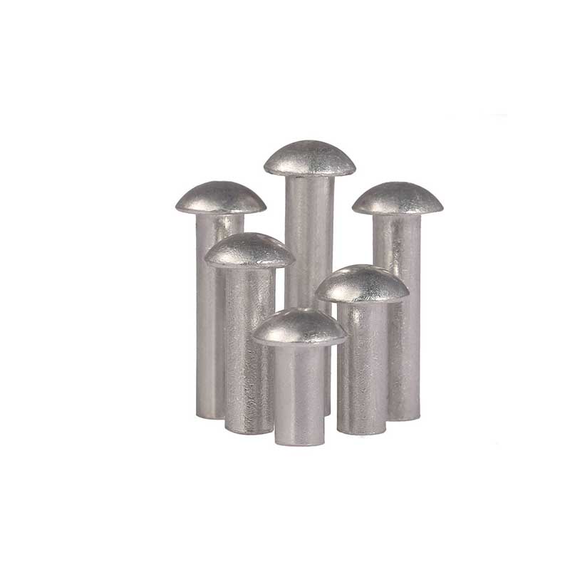 Consistent fit Dome head rivets