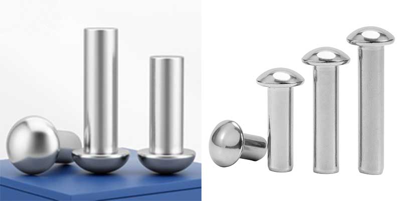 Furniture grade Button head rivets