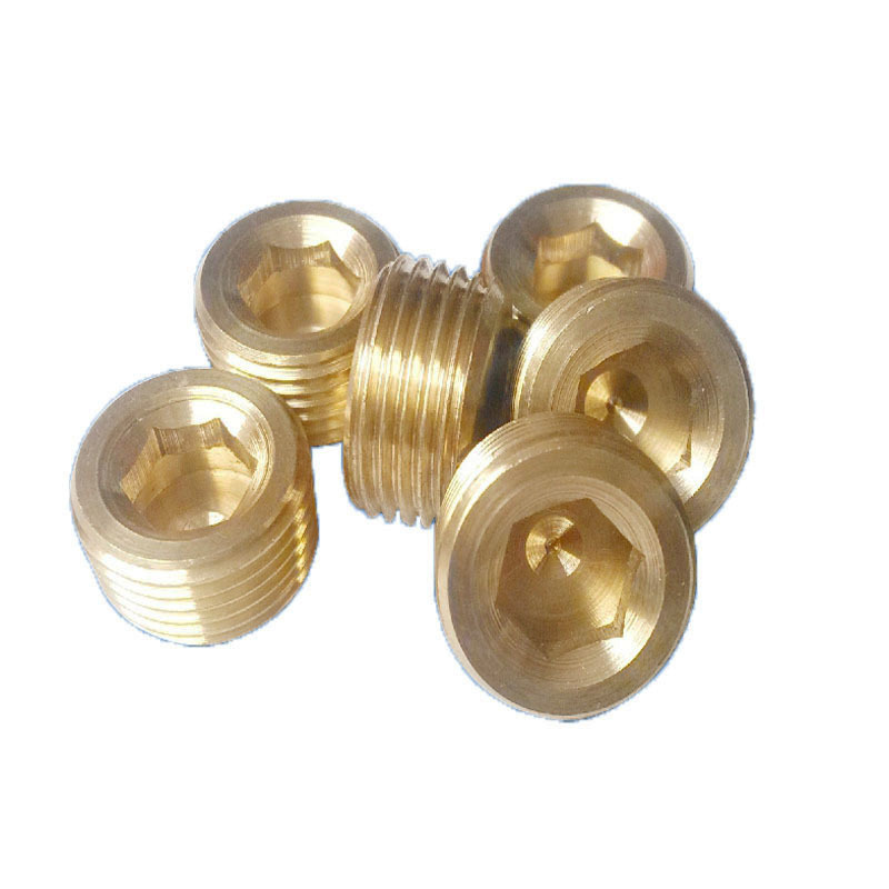 Male NPT Counter Sunk Head Plug Internal Hex Socket