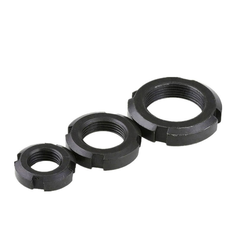 Mission Critical Slotted Locking Round Nut