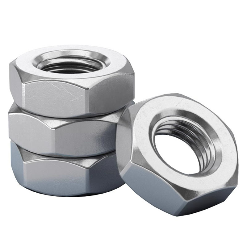 MJ Thread Small Hexagon Thin Nuts