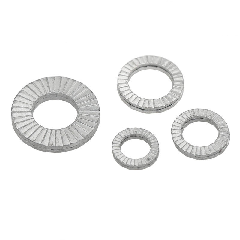 Permanently Locking Two Fold Self Locking Washers