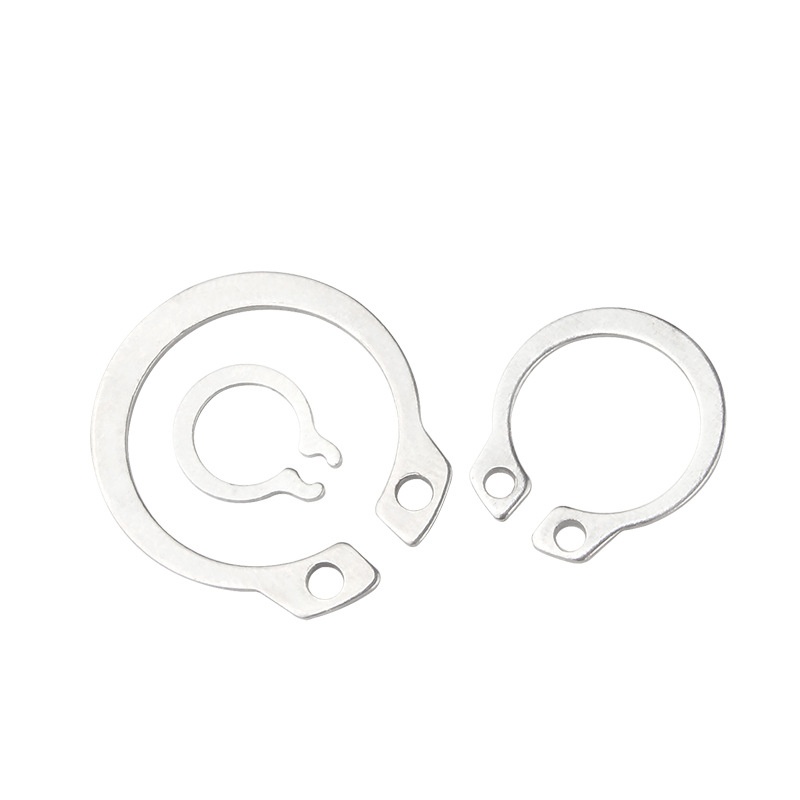 Ring External Circlip Snap Retaining Spring Washer