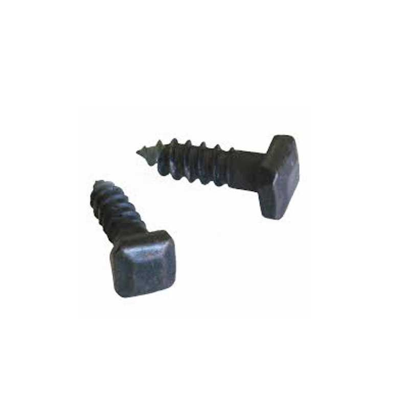 Robust Square Head Lag Screws Black Oxide Finish