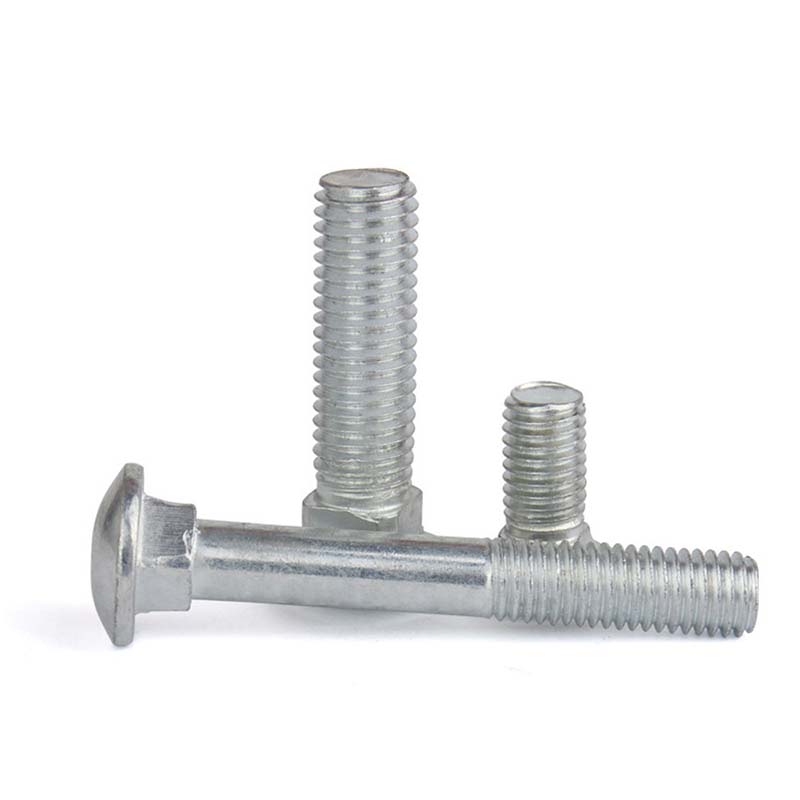 Round head single tenon bolt