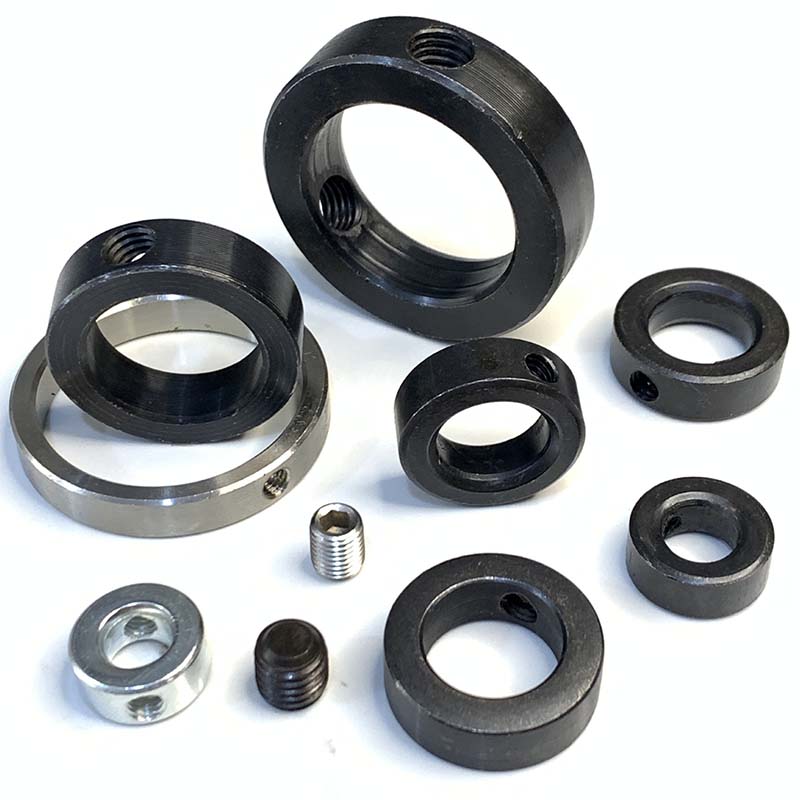Screw Locking Retaining Ring With Lock Collar