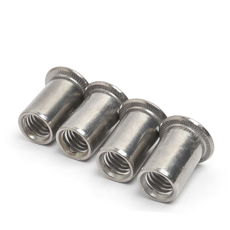 Secure Threaded Countersunk Head Riveted Nuts