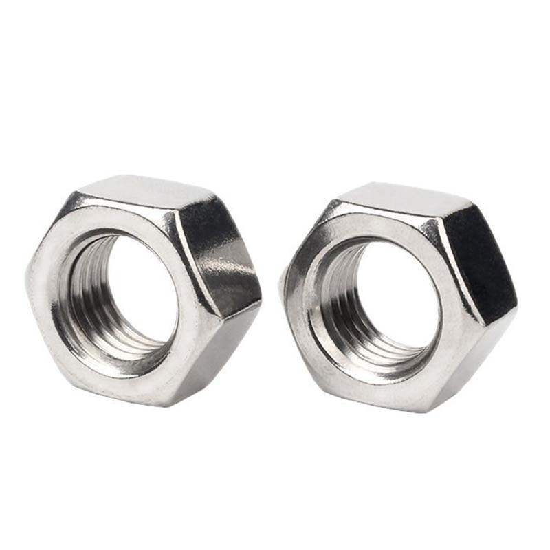 Single Chamfered Hexagon Foundation Nuts