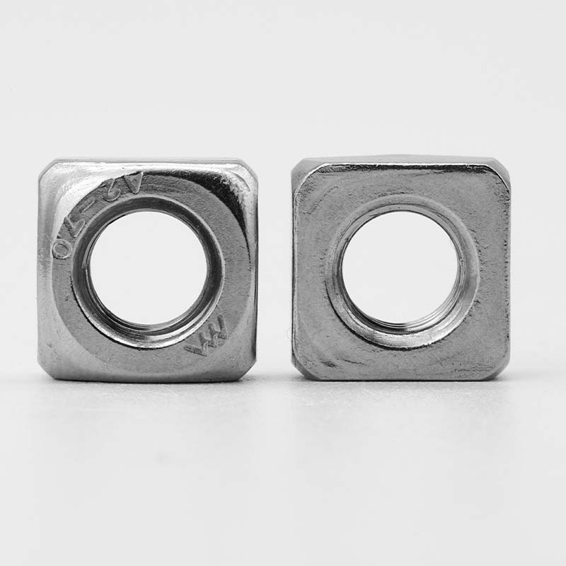 Single Chamfered Square Nuts