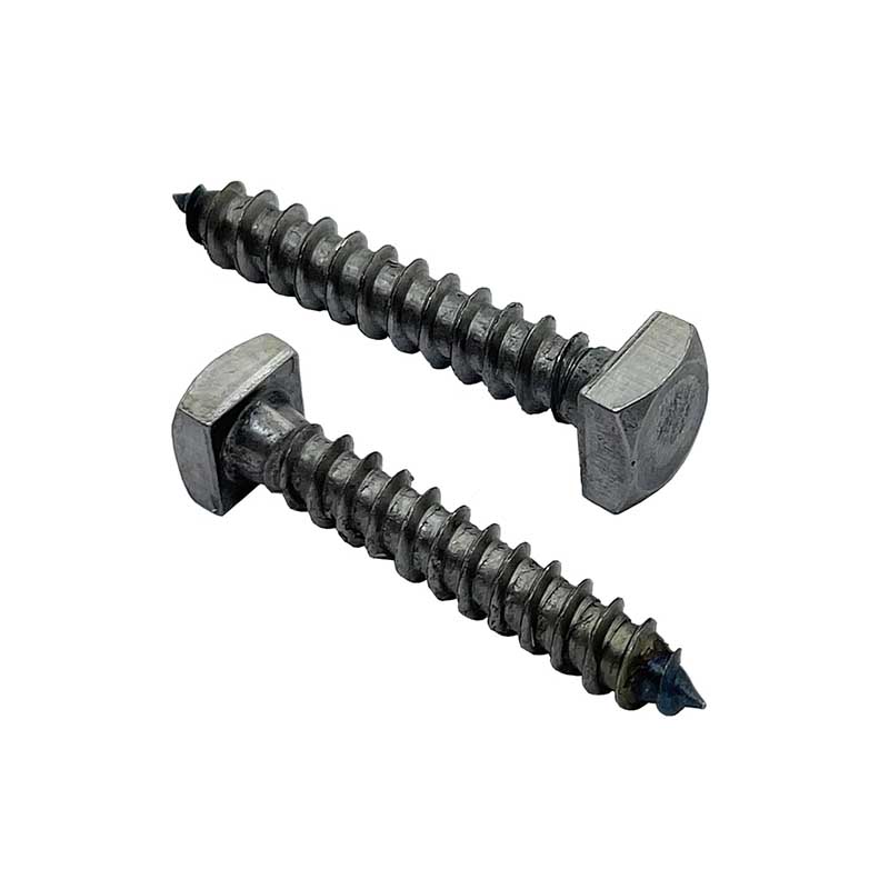 Square Head Black Oxide Lag Screw