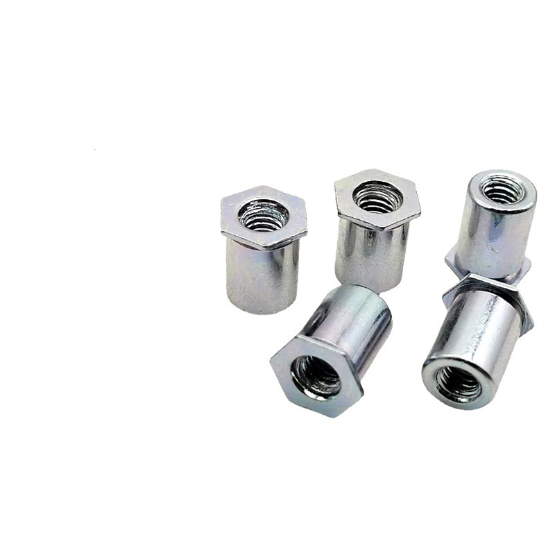 Stainless steel hexagonal rivet nut column