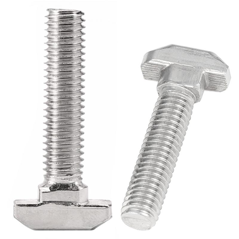 T head bolts with large head