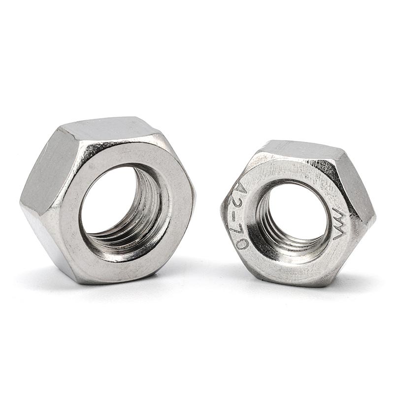 Thin Hexagon Nut With Fine Pitch Thread