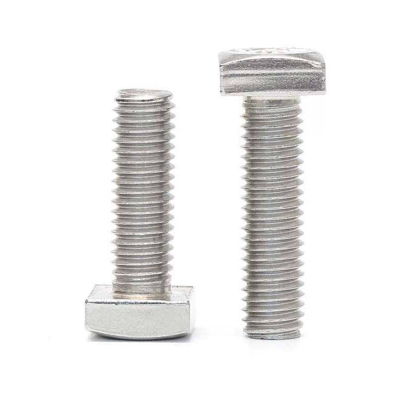 Turned Rough Square Head Full Thread Screw
