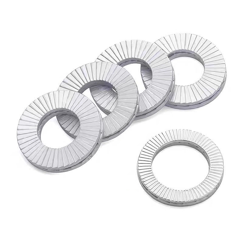 Vibration Defying Two Fold Self Locking Washers